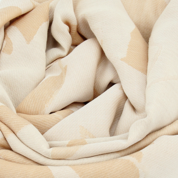 Chèche-femme-coton-beige-Amaryllis