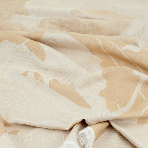 Chèche-femme-coton-beige-Amaryllis