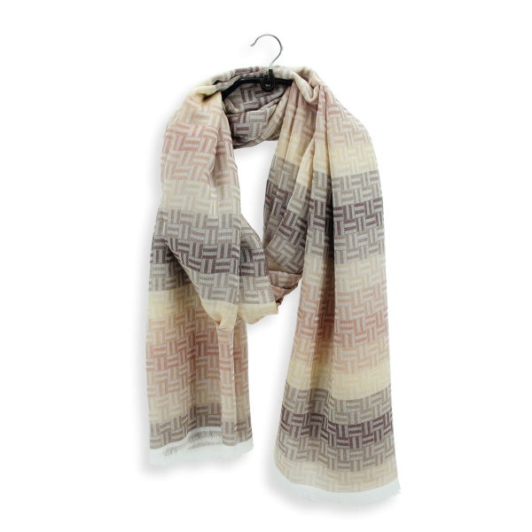 Etole-cheche-coton-beige-mixte-Boreal