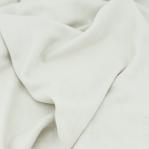 chèche-femme-coton bio-blanc nacre-Bio life