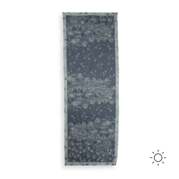 chèche-femme-coton bio-certifié-bleu-marine-Life