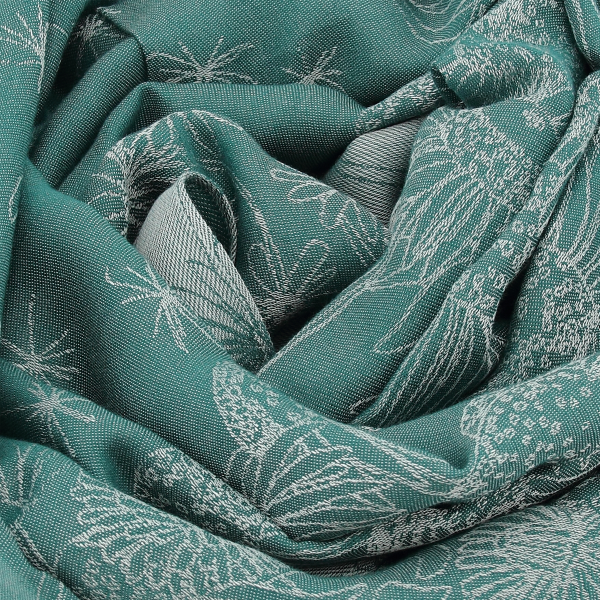 chèche-femme-coton bio-vert-Bio life