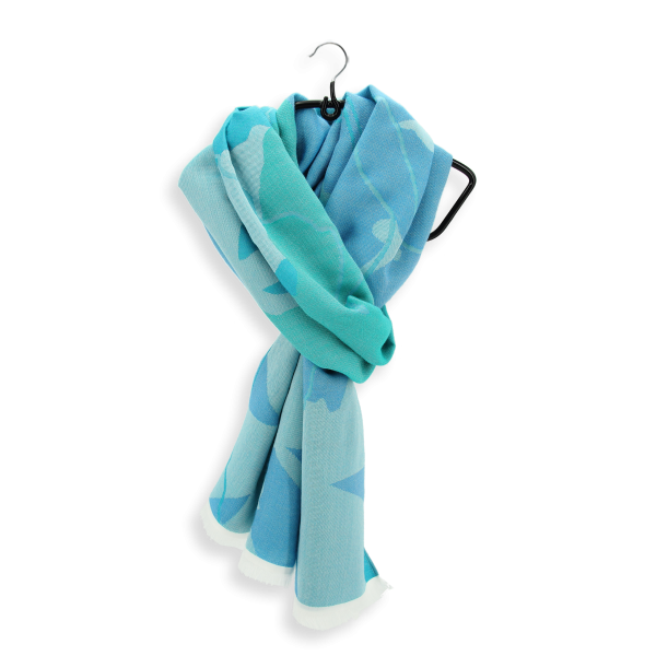 Chèche-femme-coton-bleu-Amaryllis