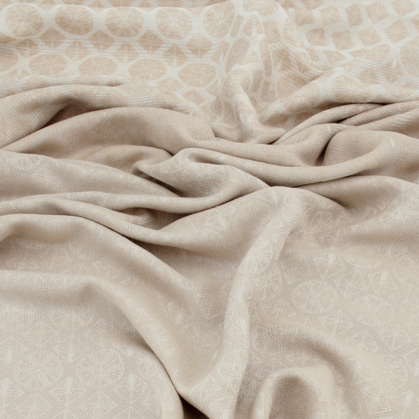 Chèche-homme-coton-lin-beige-logo