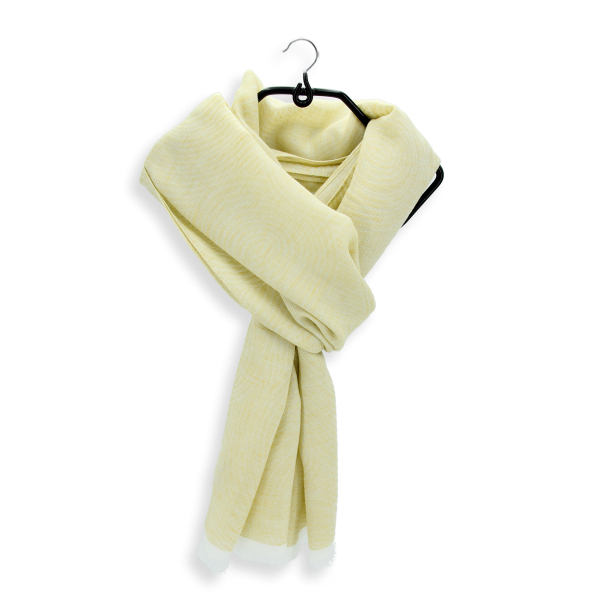 chèche-femme-coton-modal-lin–jaune-Méditation