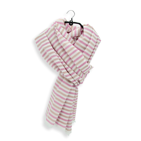 Chèche-homme-magenta-beige-coton-Transat