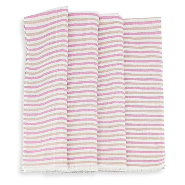 Chèche-homme-magenta-beige-coton-Transat