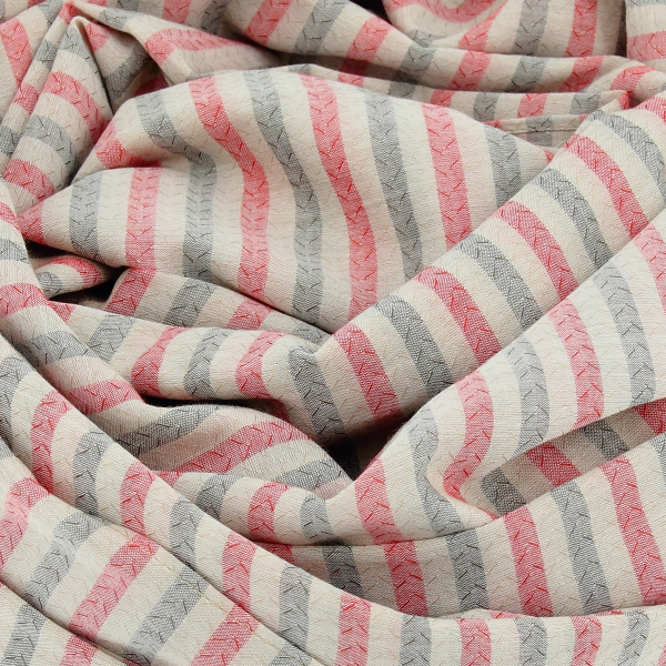 Chèche-homme-rouge-gris-coton-Transat