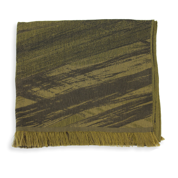 Echarpe-homme-coton-soie-marron-ocre-Spirit-6A