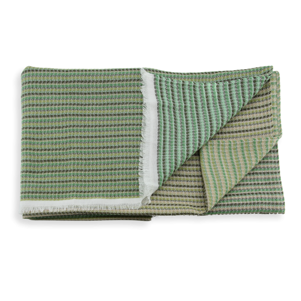 Echarpe-homme-femme-coton-modal-kaki-vert-Chèche