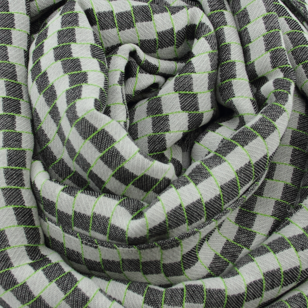 Echarpe-homme-coton-modal-noir-blanc-Désert