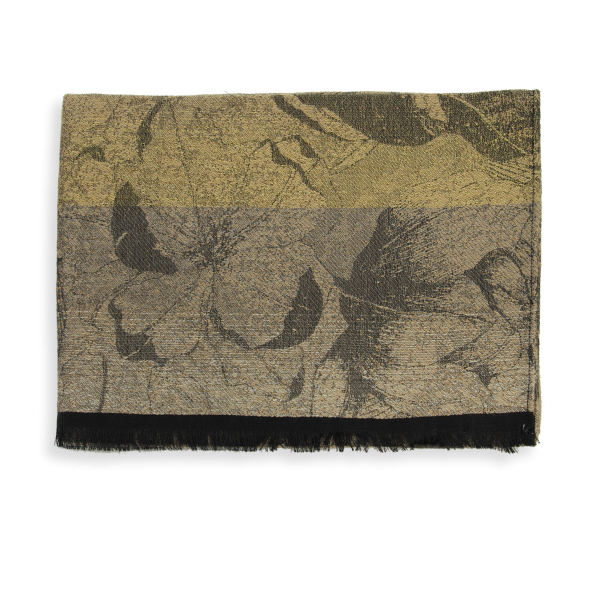 Echarpe-femme-laine-coton-soie-or-beige-Vienne