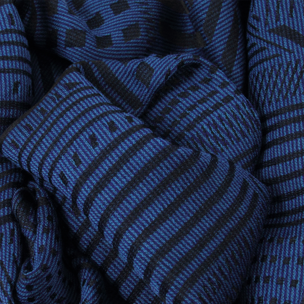 Echarpe-homme-laine-soie-bleu-kyoto-3A