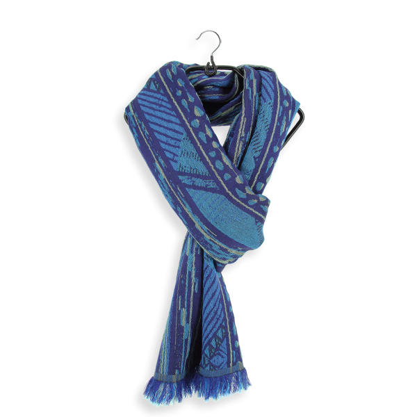 Echarpe-homme-laine-soie-coton-bleu-sauvage