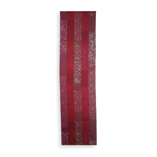 Echarpe-femme-laine-soie-rouge-rose-charme