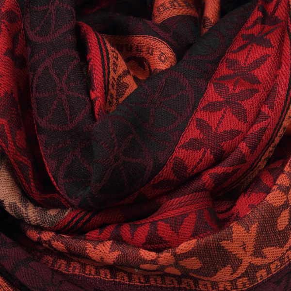 Echarpe-femme-laine-modal-rouge-Precieux