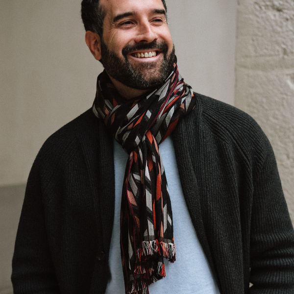 Echarpe-homme-melbourne-laine-soie-noir-rouille-3A