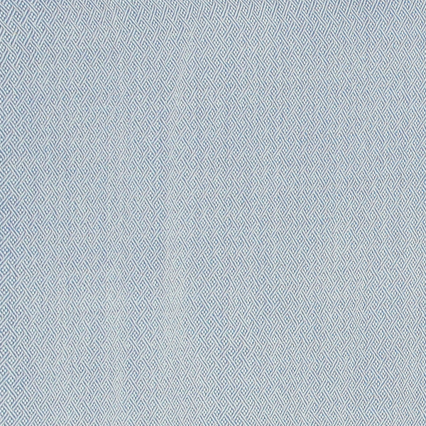 Echarpe-homme-femme-bleue-écrue-laine-soie-Domino