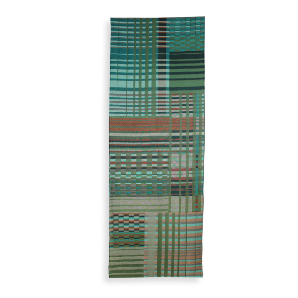 Echarpe-homme-vert-laine-coton-Parade