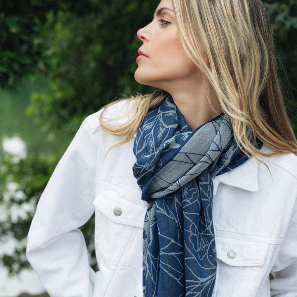 Etole-femme-cachemire-coton-soie-bleu-ciel-Ronsard