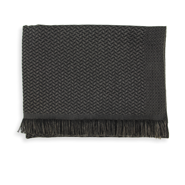 Echarpe-homme-thales-cachemire-soie-noir-taupe