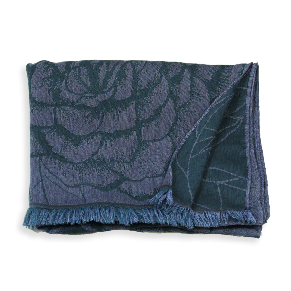 Etole-femme-cachemire-coton-soie-mauve-canard-Ronsard