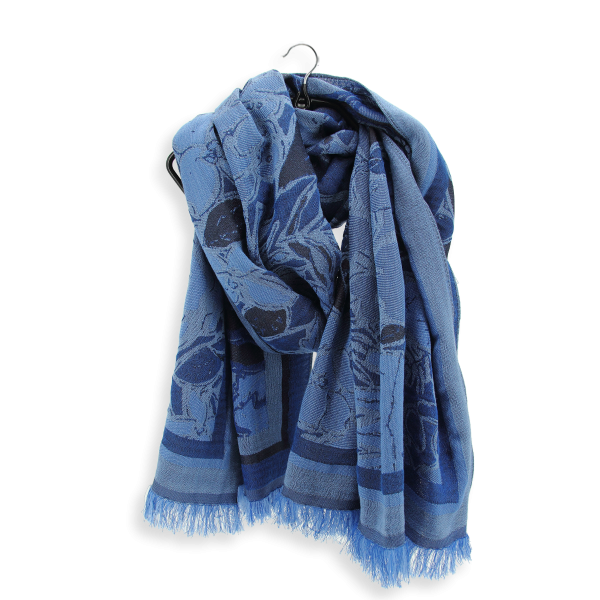 Etole-femme-laine-soie-coton-bleu-jean-Juliette