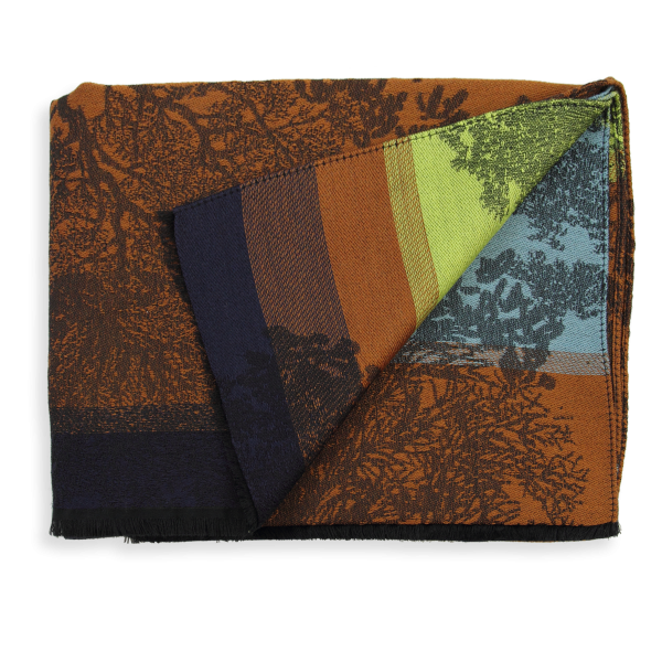Maxi-étole-femme-laine-modal-brun-ciel-Jacaranda