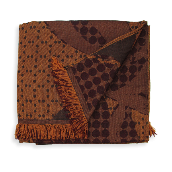 Maxi-etole-femme-laine-soie-coton-tabac-cuir-Montreal