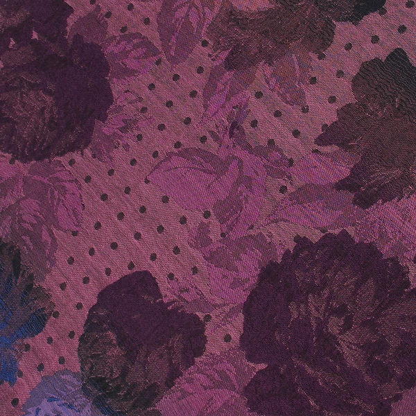 Etole-femme-laine-soie-rose-Flower-Power