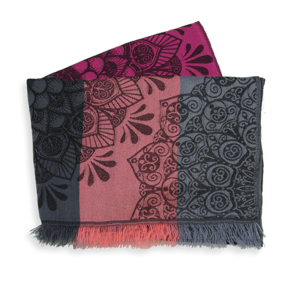 Etole-femme-laine-soie-rose-gris-Mood