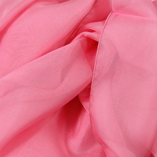Etole-femme-soie-Rose-bonbon-233A