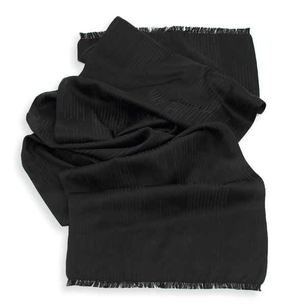Foulard-homme-soie-noir-vincent