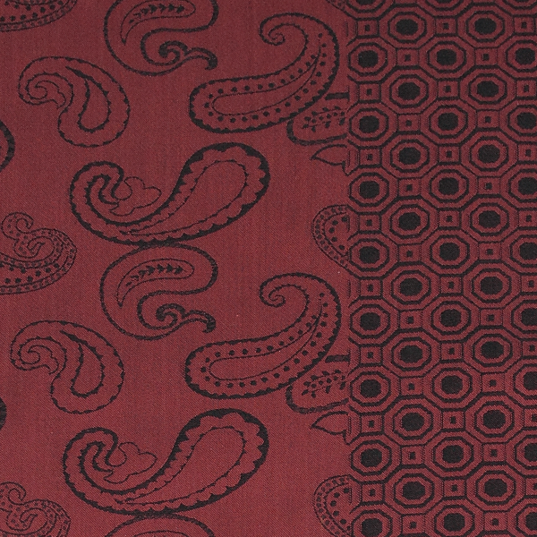 Foulard-homme-soie-rouge-roux-Charles