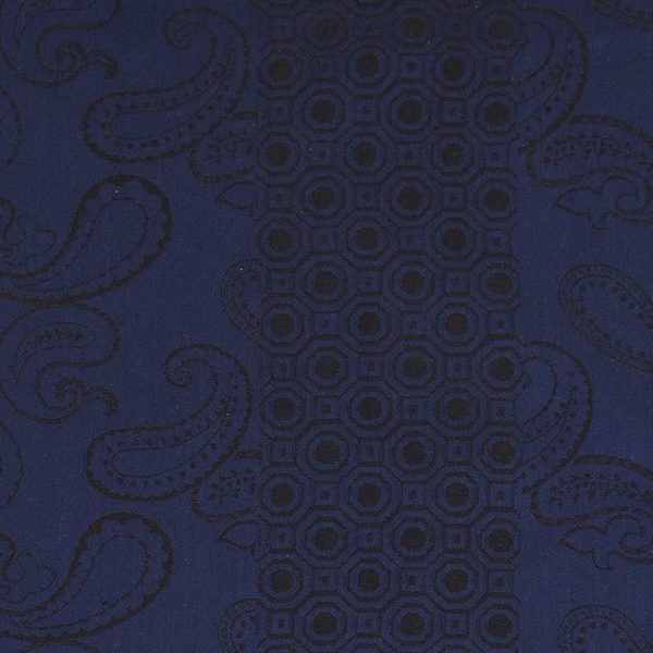 Foulard-homme-soie-bleu-marine-Charles