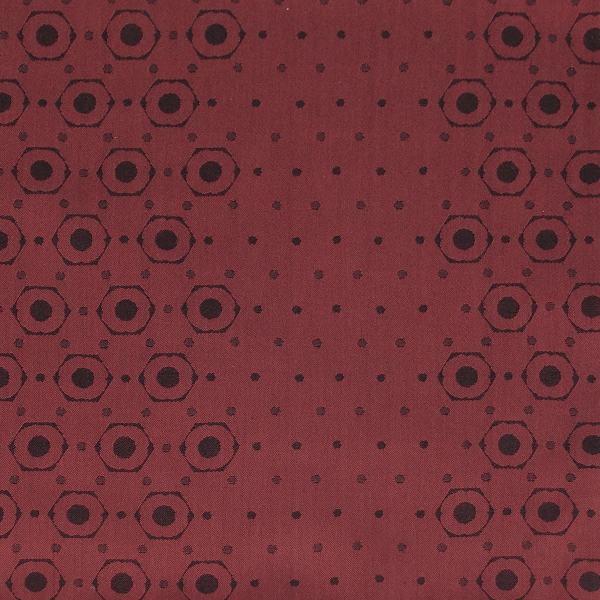 Foulard-homme-soie-rouge-roux-Denis