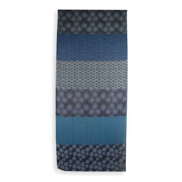 Grande-étole-femme-bleu-marine-modal-coton-soie-Jeannette