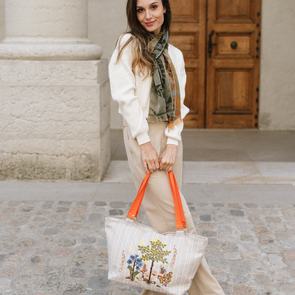 sac tissé brodé-femme-arbre de nelly