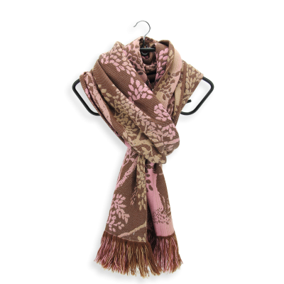 ECHARPE ENFANT LAINE MARRON – LAPIN