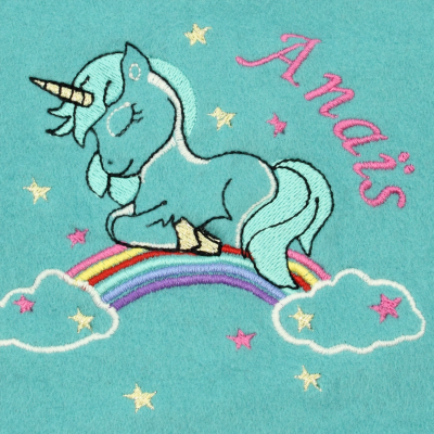 ECHARPE ENFANT PERSONNALISABLE - LICORNE