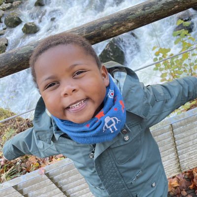 ECHARPE ENFANT PERSONNALISABLE - ROBOTS