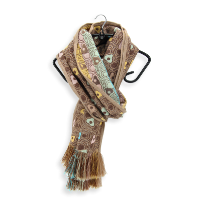 PETITE ECHARPE LAINE BEIGE – FUN