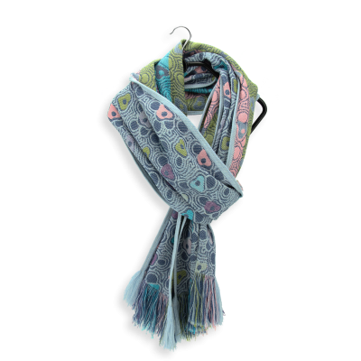 PETITE ECHARPE LAINE BLEUE – FUN