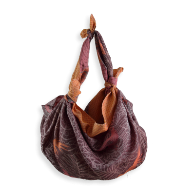 SHIKI BAG CHRISTELLE BURGUNDY AND RED