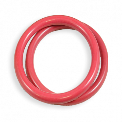 SHIKI BAG RINGS IN CORAL PINK BEECH