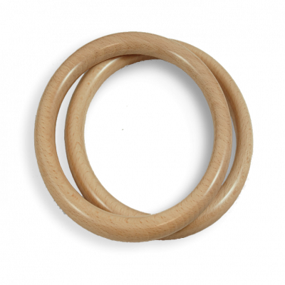 SHIKI BAG RINGS IN NATURAL BEECH