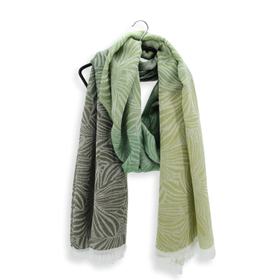 SUMMER - GREEN KHAKI, COTTON STOLE