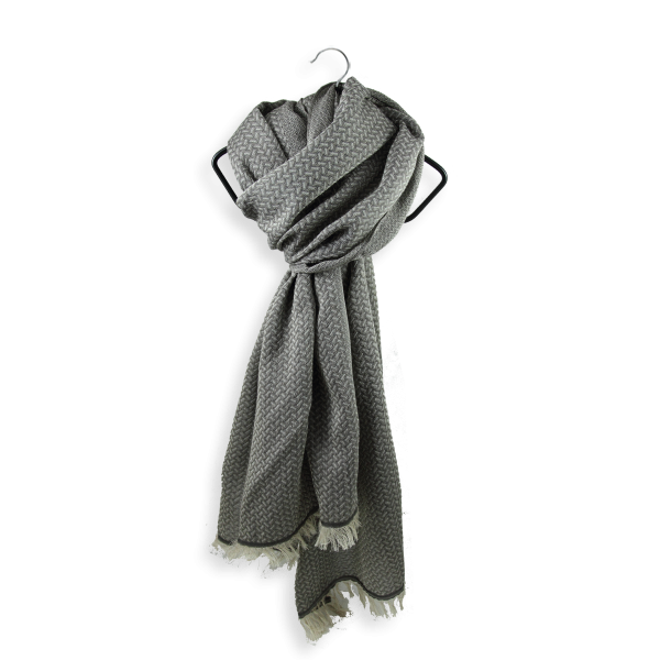 Beige-silk-cashmere-men’s-scarf-Thales
