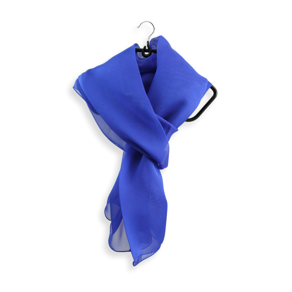 Blue-royal-silk-wedding-women's-airy scarf