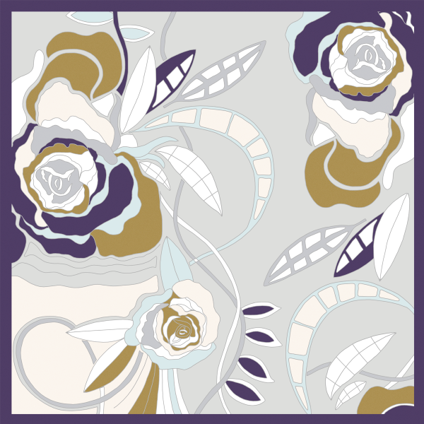 Carré-violet-twill soie-bio-imprimé-cloudy